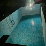 Pool Renovation Drained View