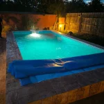Pool Renovation Side View