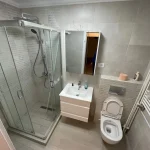 white light grey bathroom renovation