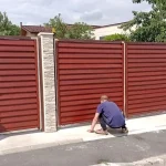 Fence Renovation Front View